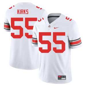 #55 Dominic Kirks College Football Alumni Men White Ohio State Jerseys 691611-898 - Image 1