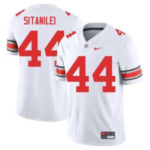 #44 OSU Buckeyes College Football White Limited Men Epi Sitanilei Jersey 410056-578 - Image 1