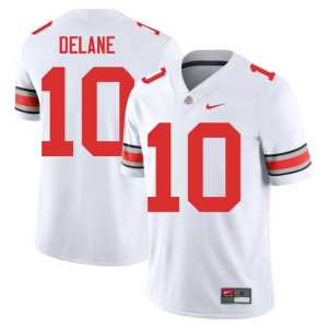 #10 NCAA Mens Faheem Delane White OSU College Football Jersey 778226-853 - Image 1