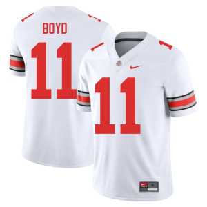 #11 Ohio State College Football Brock Boyd Men White Embroidery Jersey 406464-977 - Image 1