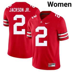 #2 Womens OSU Kenyatta Jackson Jr. High School College Football Scarlet Jerseys 498651-442 - Image 1